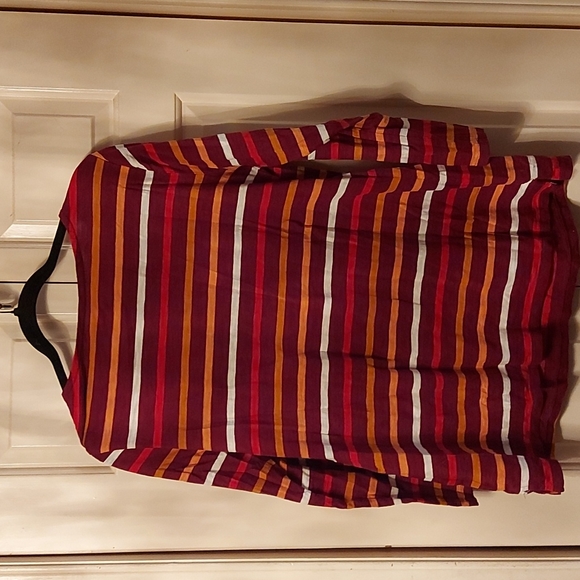 Striped tunic, 3/4 sleeves.Maternity . Old Navy L - Picture 2 of 5